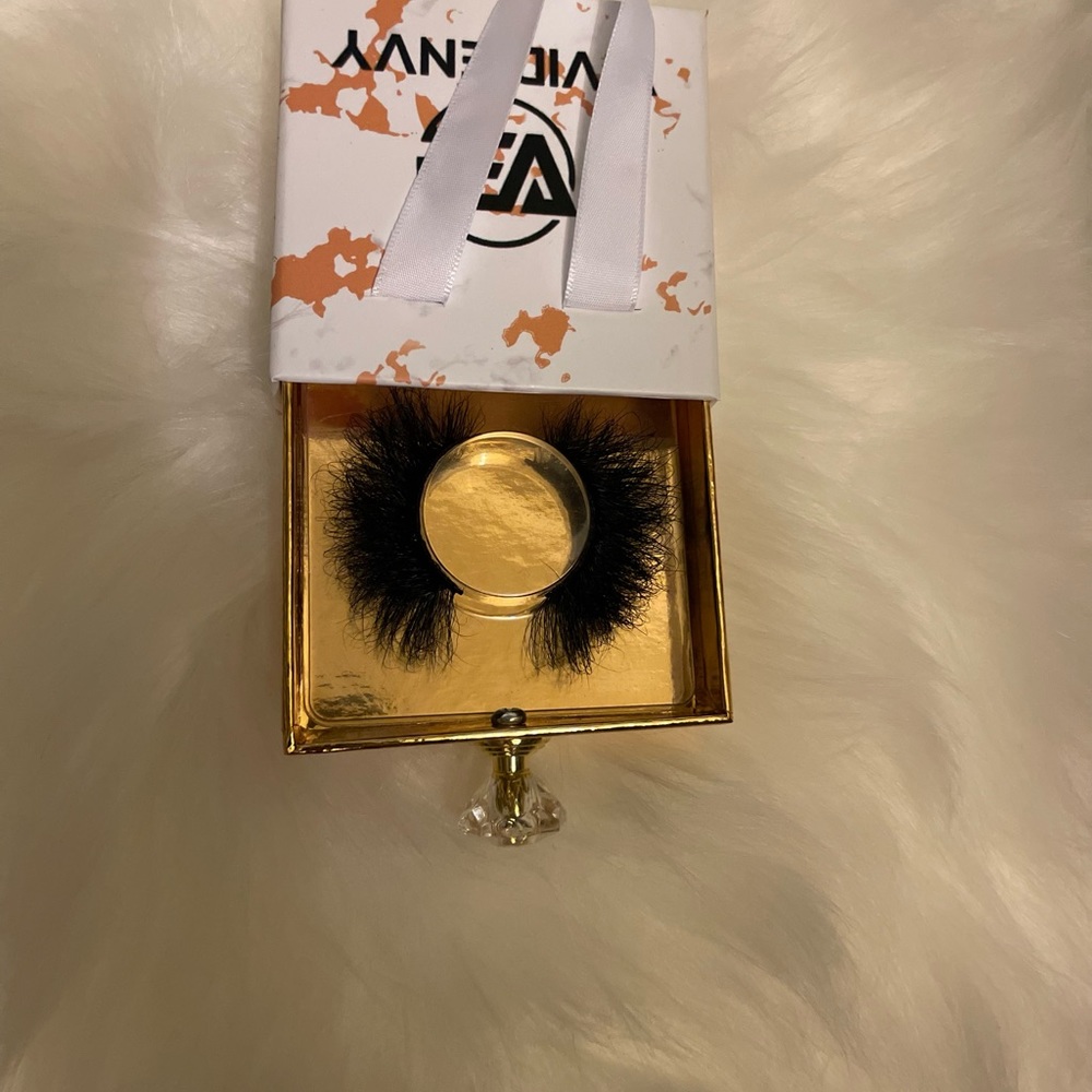 25mm 100% mink lashes full set
